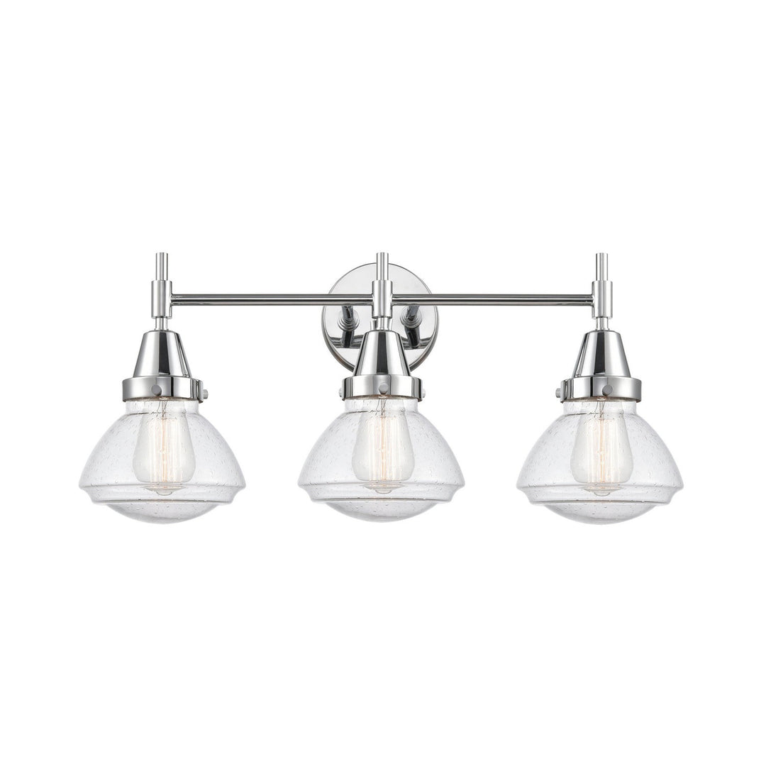 Innovations Caden 447-3W-PC-G324-LED Bath Vanity Light 25 in. wide - Polished Chrome