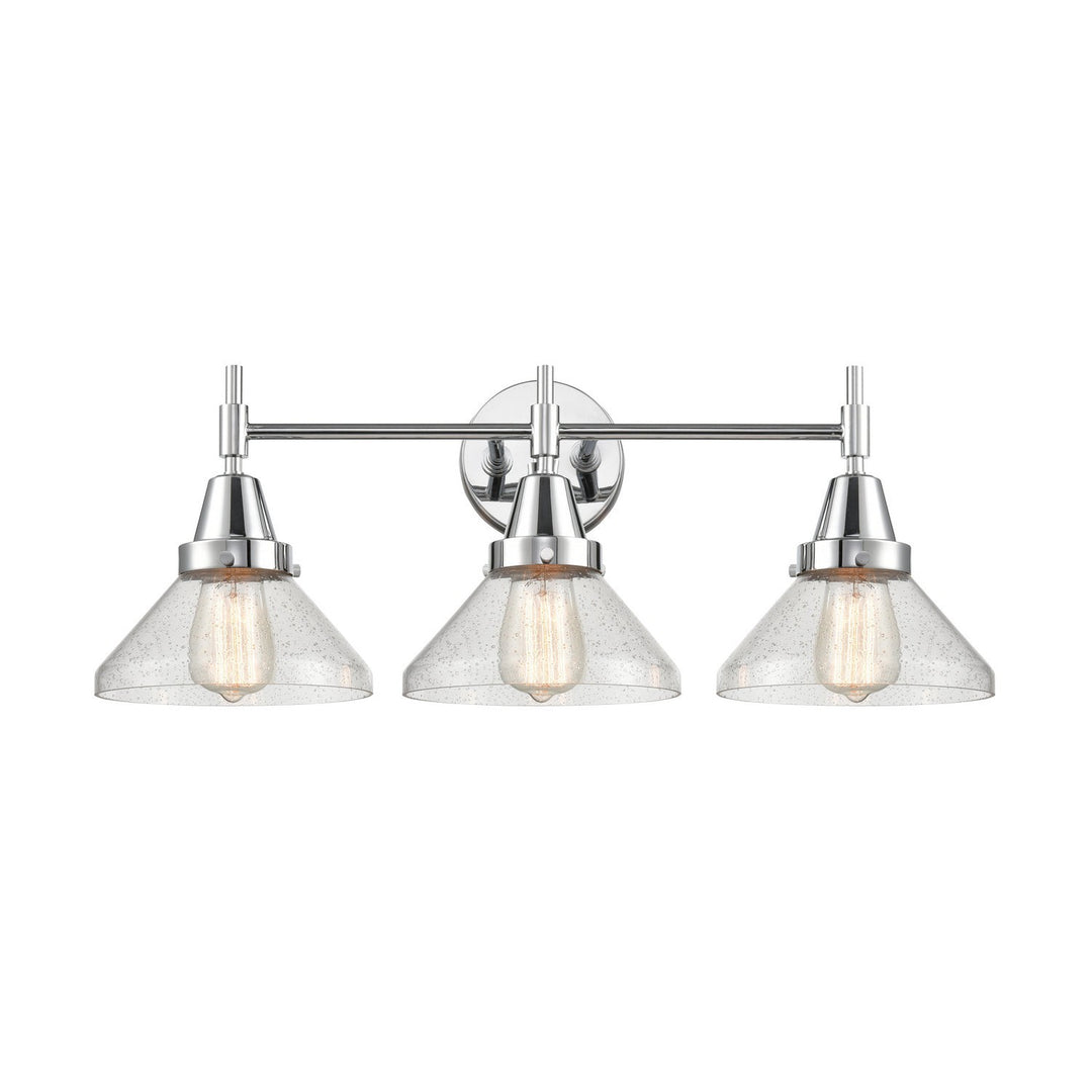 Innovations Caden 447-3W-PC-G4474 Bath Vanity Light 26 in. wide - Polished Chrome
