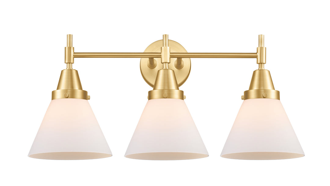 Innovations Caden 447-3W-SG-G41-LED Bath Vanity Light 26 in. wide - Satin Gold
