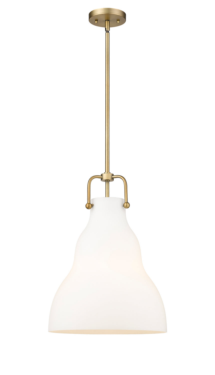Innovations Haverhill 494-1S-BB-G591-14-LED Pendant Light - Brushed Brass