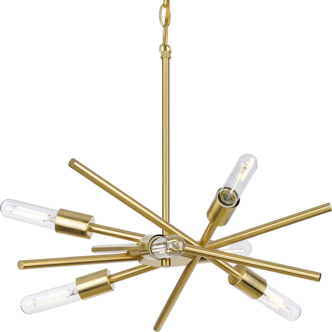 Progress Astra P400108-012 Chandelier Light - Satin Brass
