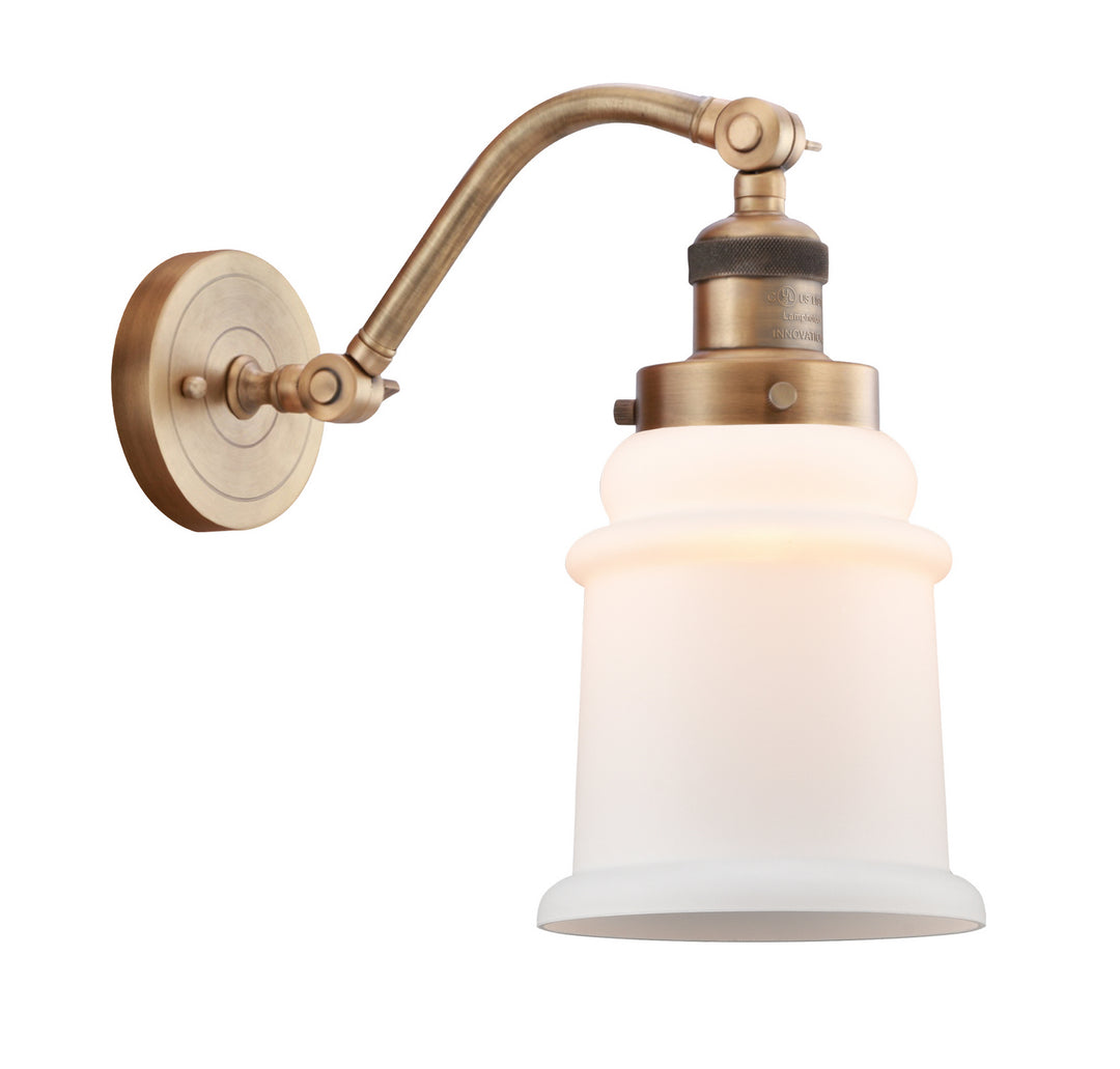 Innovations Franklin Restoration 515-1W-BB-G181-LED Wall Sconce Light - Brushed Brass