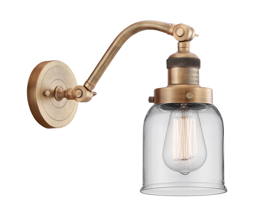 Innovations Franklin Restoration 515-1W-BB-G52-LED Wall Sconce Light - Brushed Brass