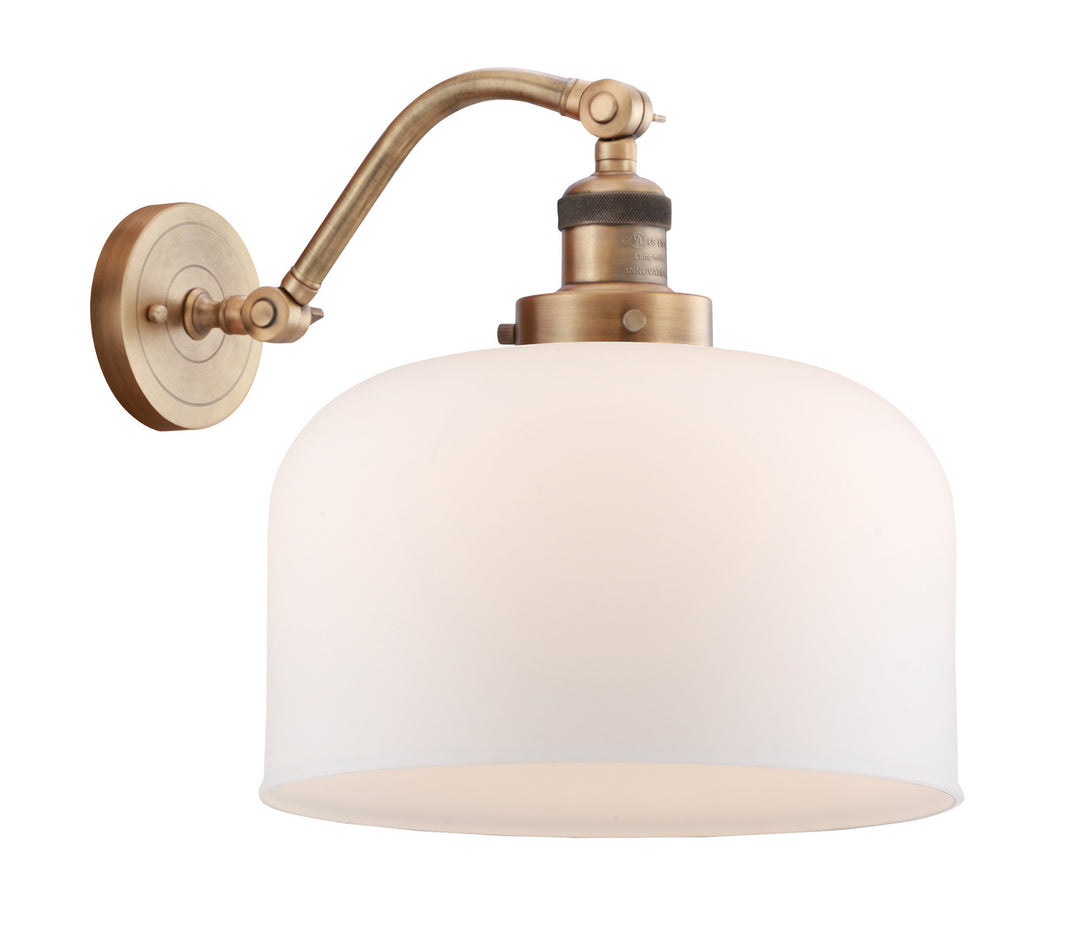 Innovations Franklin Restoration 515-1W-BB-G71-L-LED Wall Sconce Light - Brushed Brass