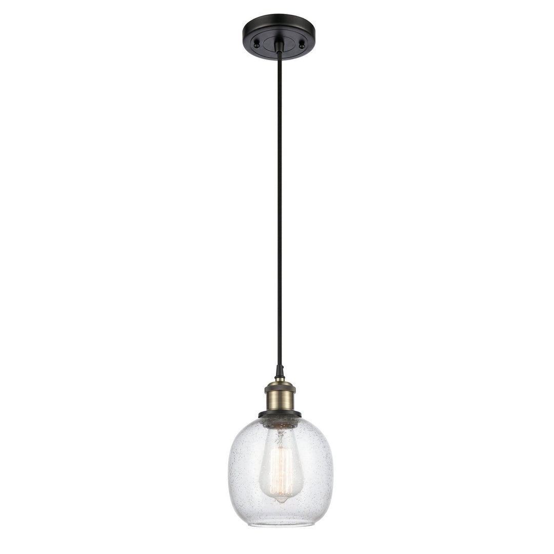 Innovations Ballston 516-1P-BAB-G104 Pendant Light - Black Antique Brass