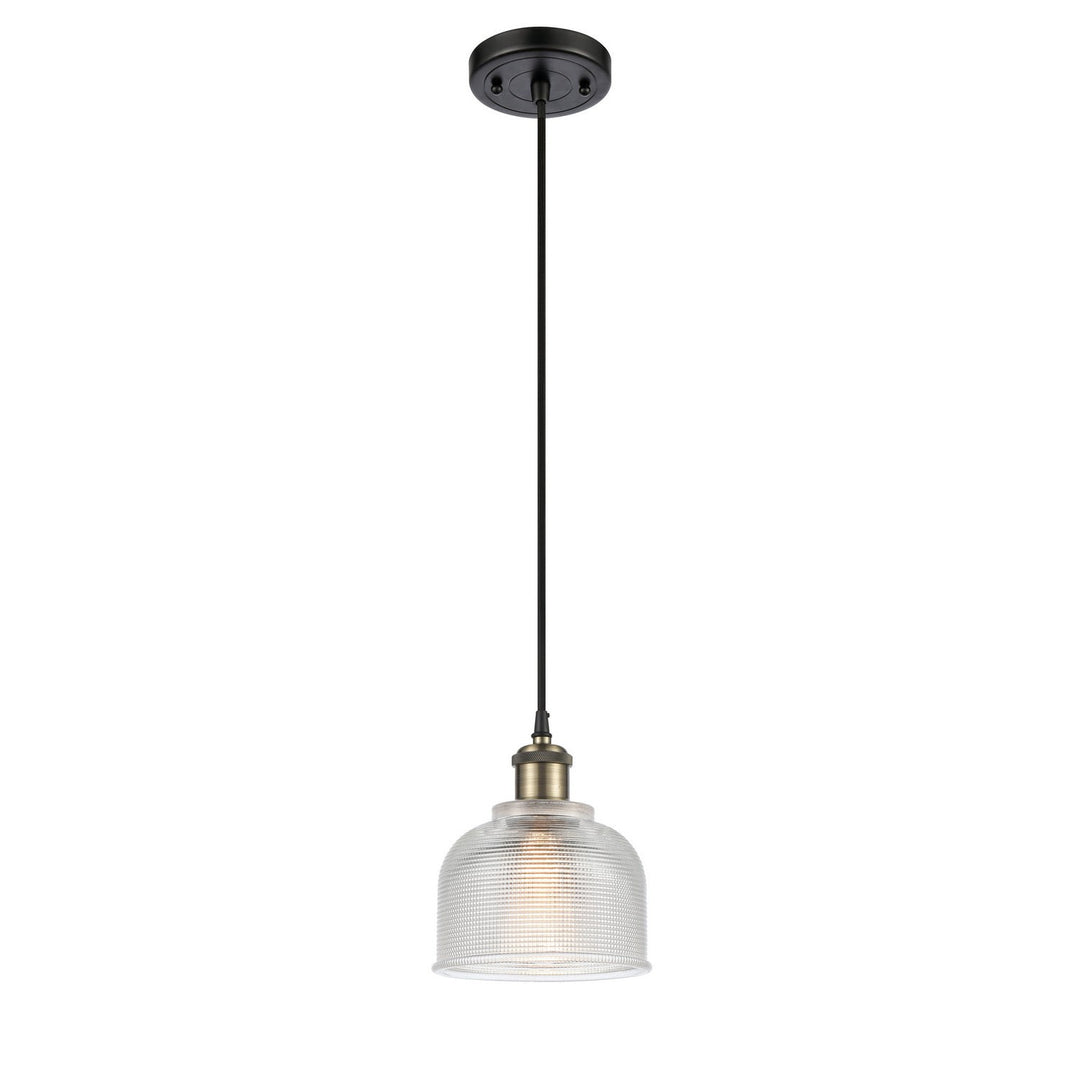 Innovations Ballston 516-1P-BAB-G412 Pendant Light - Black Antique Brass