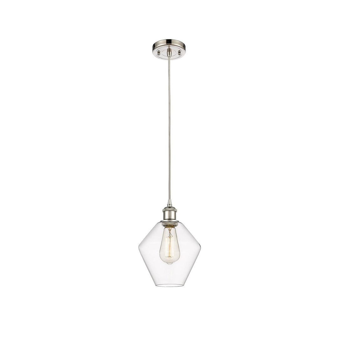 Innovations Ballston 516-1P-PN-G652-8-LED Pendant Light - Polished Nickel