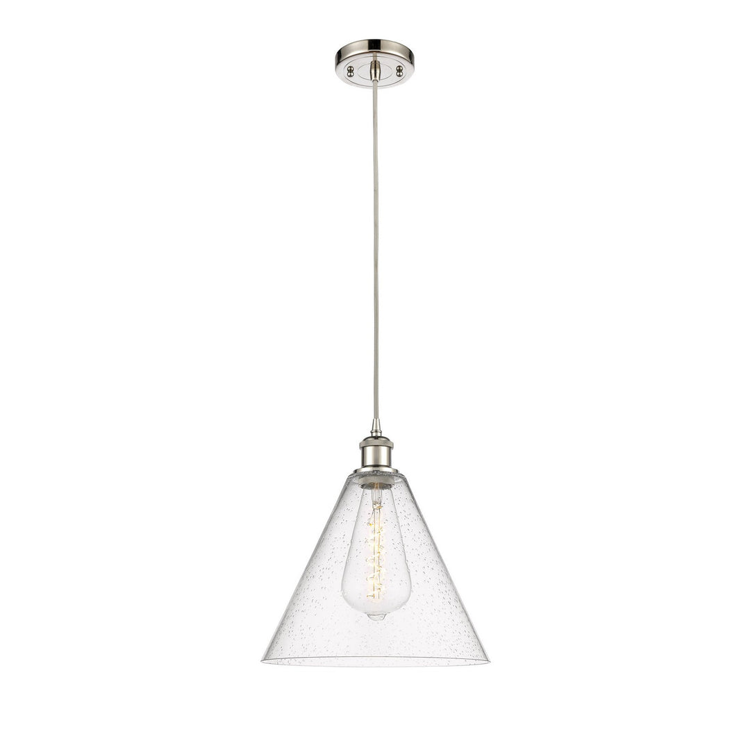 Innovations Ballston 516-1P-PN-GBC-124 Pendant Light - Polished Nickel