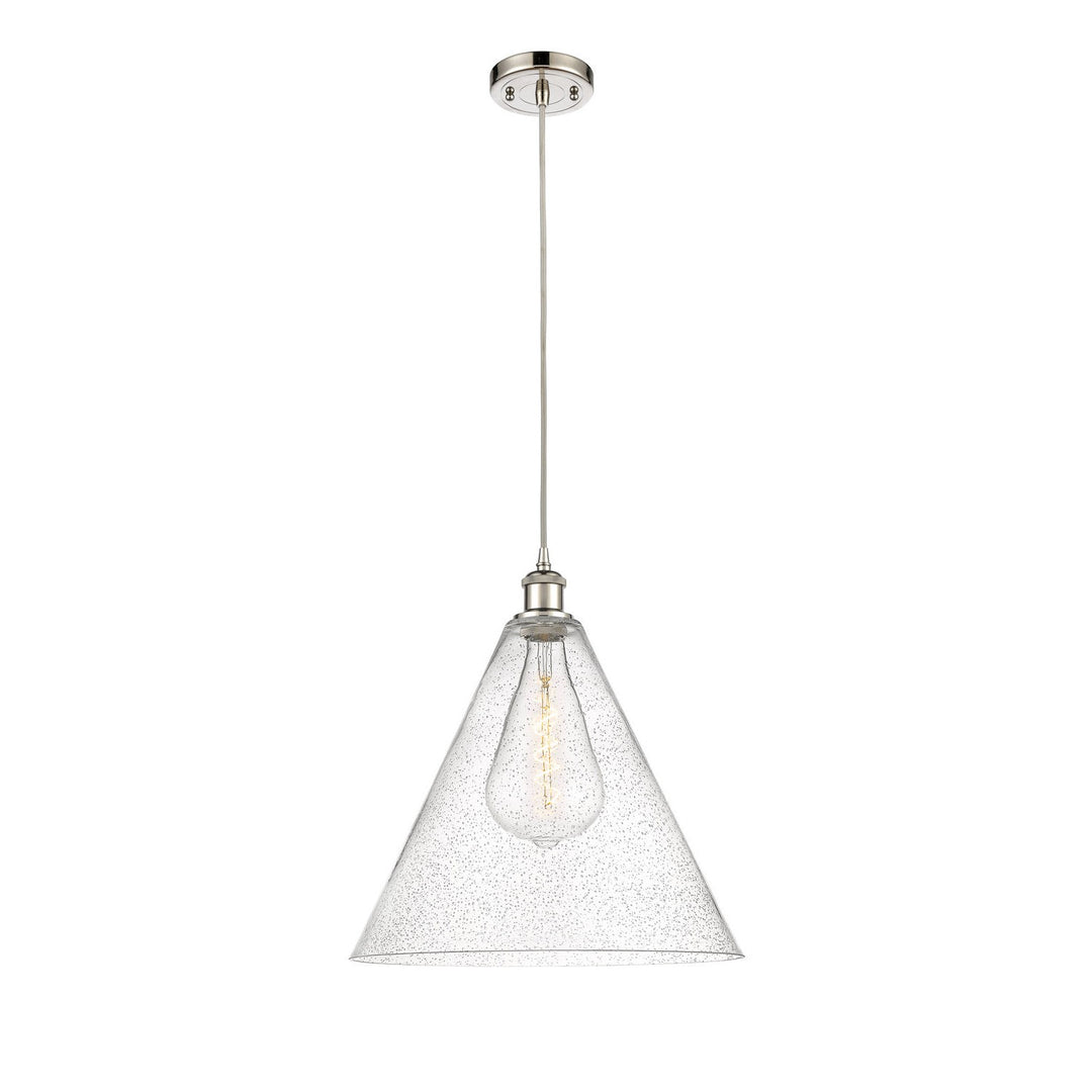 Innovations Ballston 516-1P-PN-GBC-164 Pendant Light - Polished Nickel