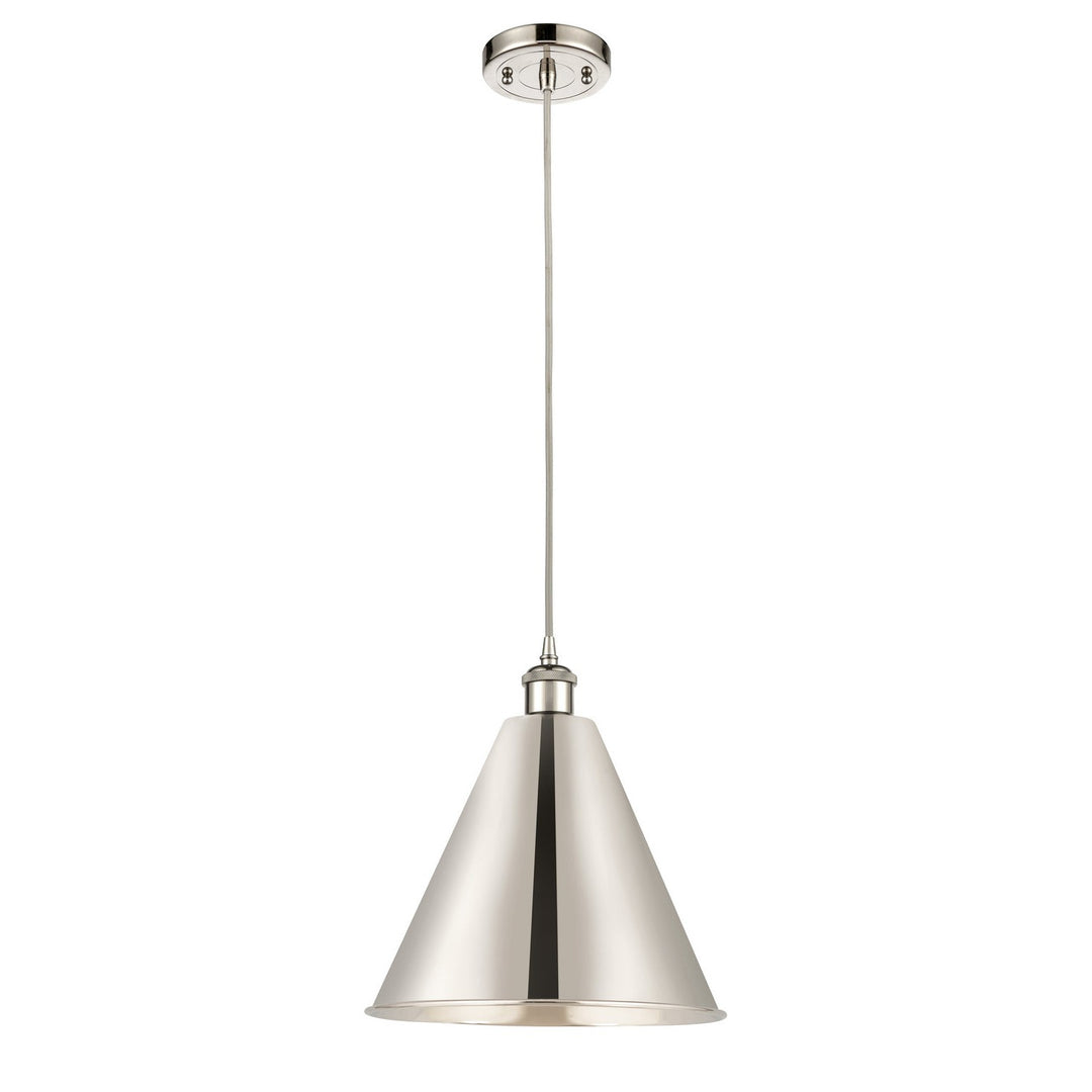 Innovations Ballston 516-1P-PN-MBC-16-PN Pendant Light - Polished Nickel
