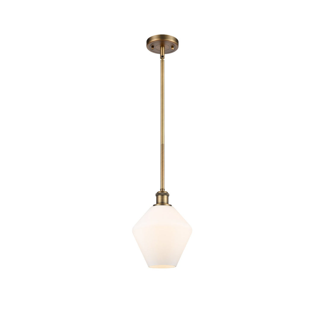 Innovations Ballston 516-1S-BB-G651-8-LED Pendant Light - Brushed Brass