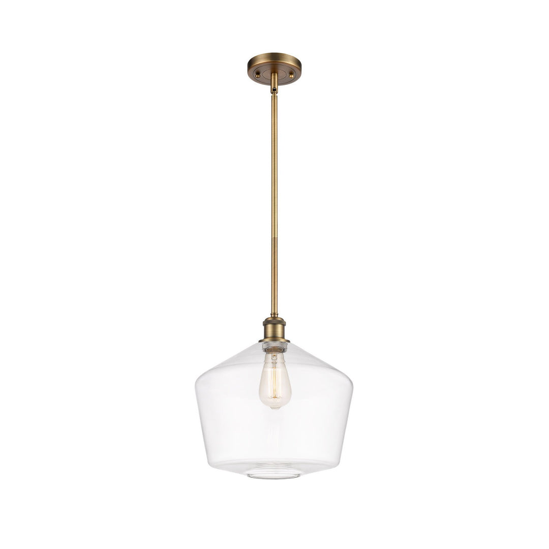 Innovations Ballston 516-1S-BB-G652-12-LED Pendant Light - Brushed Brass