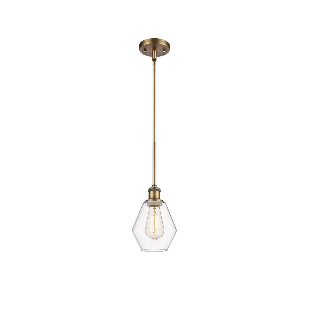 Innovations Ballston 516-1S-BB-G652-6-LED Pendant Light - Brushed Brass
