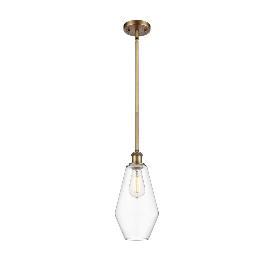 Innovations Ballston 516-1S-BB-G652-7 Pendant Light - Brushed Brass