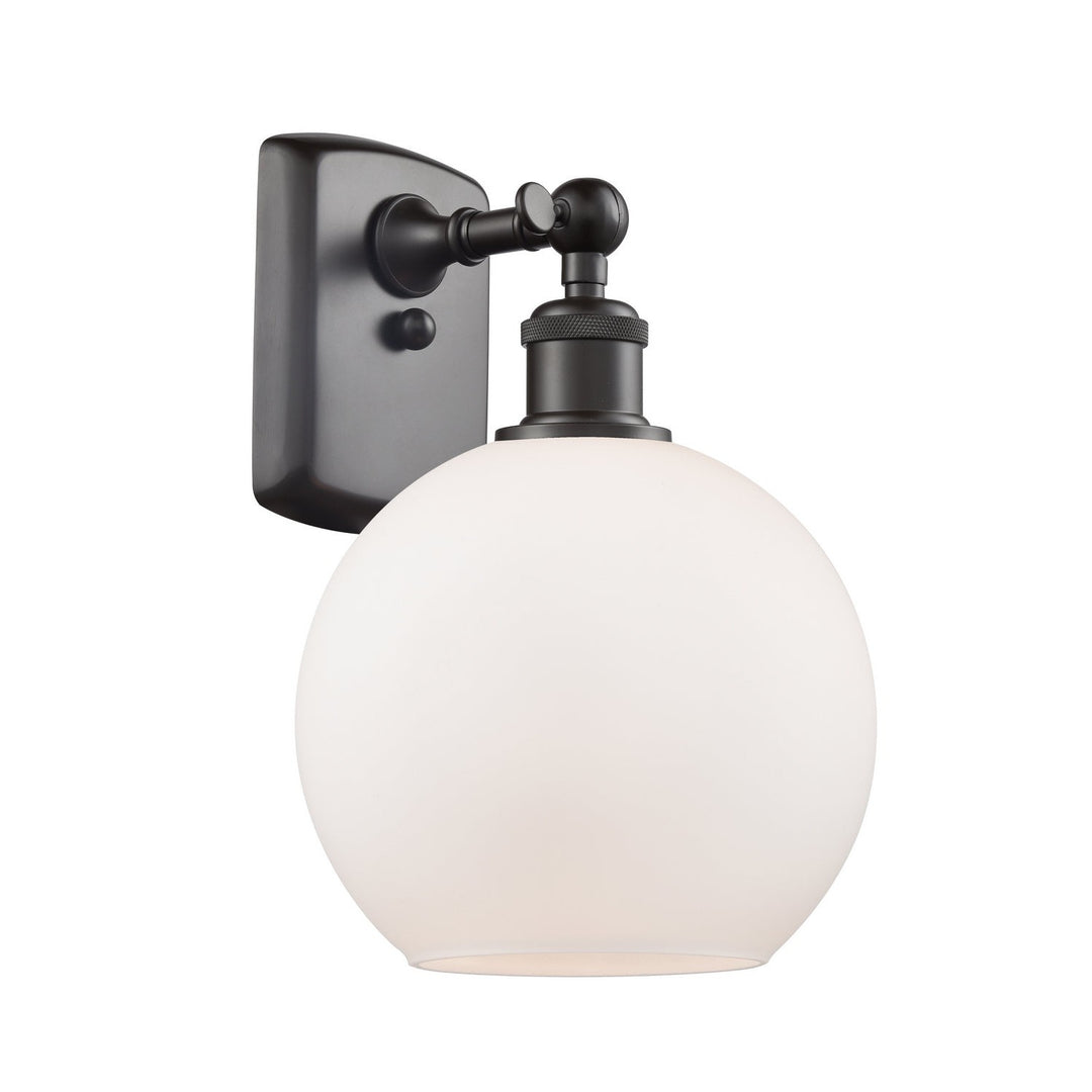 Innovations Ballston 516-1W-OB-G121-8-LED Wall Sconce Light - Oil Rubbed Bronze