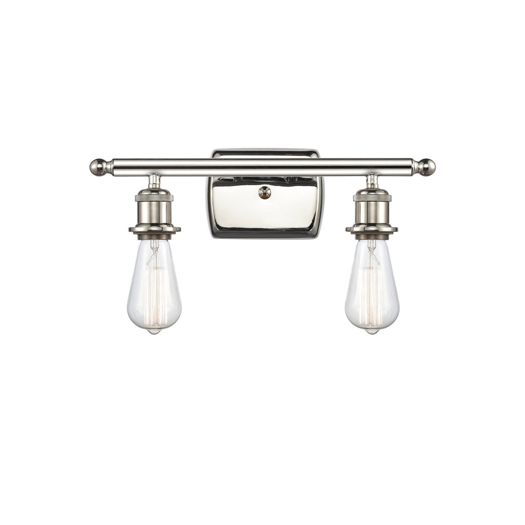Innovations Ballston 516-2W-PN-LED Bath Vanity Light 16 in. wide - Polished Nickel