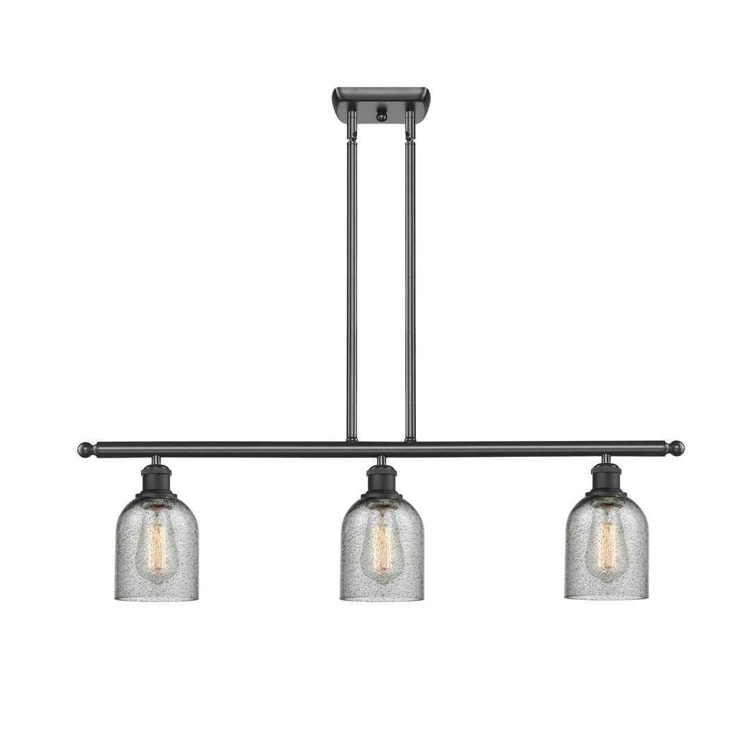 Innovations Ballston 516-3I-BK-G257 Pendant Light - Matte Black