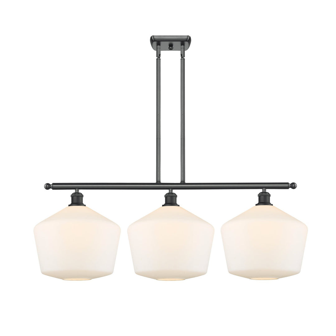 Innovations Ballston 516-3I-BK-G651-12-LED Pendant Light - Matte Black