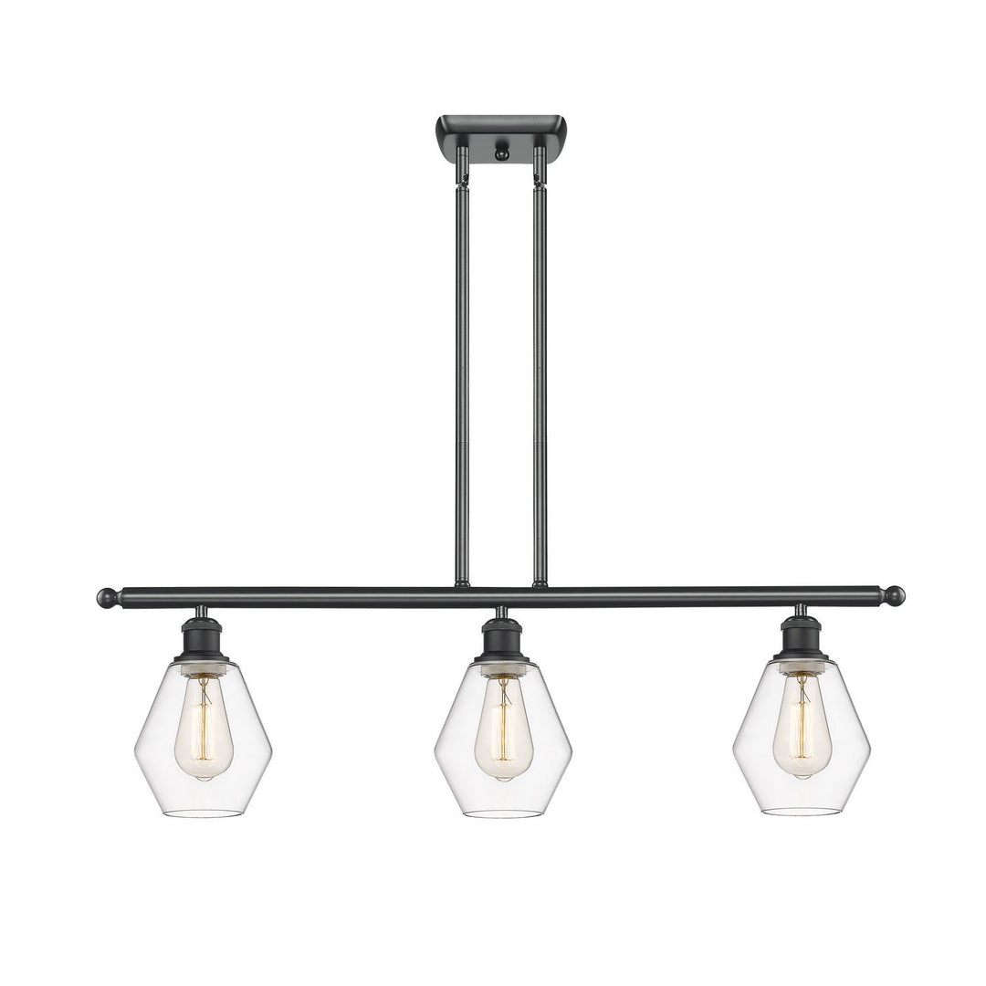 Innovations Ballston 516-3I-BK-G652-6 Pendant Light - Matte Black