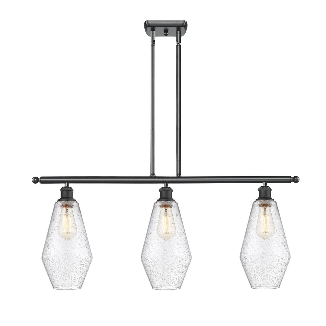 Innovations Ballston 516-3I-BK-G654-7-LED Pendant Light - Matte Black