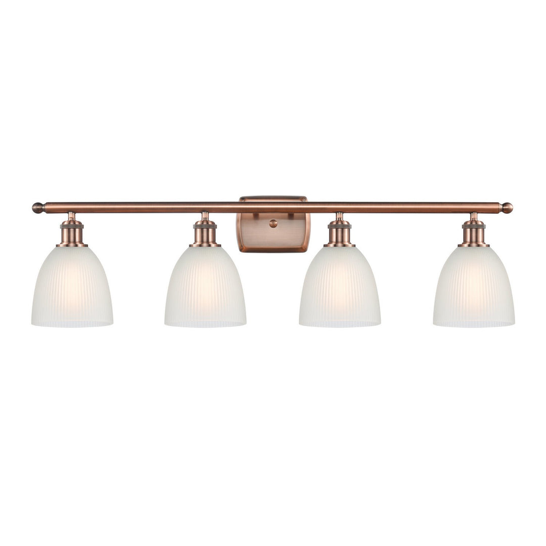 Innovations Ballston 516-4W-AC-G381 Bath Vanity Light 36 in. wide - Antique Copper