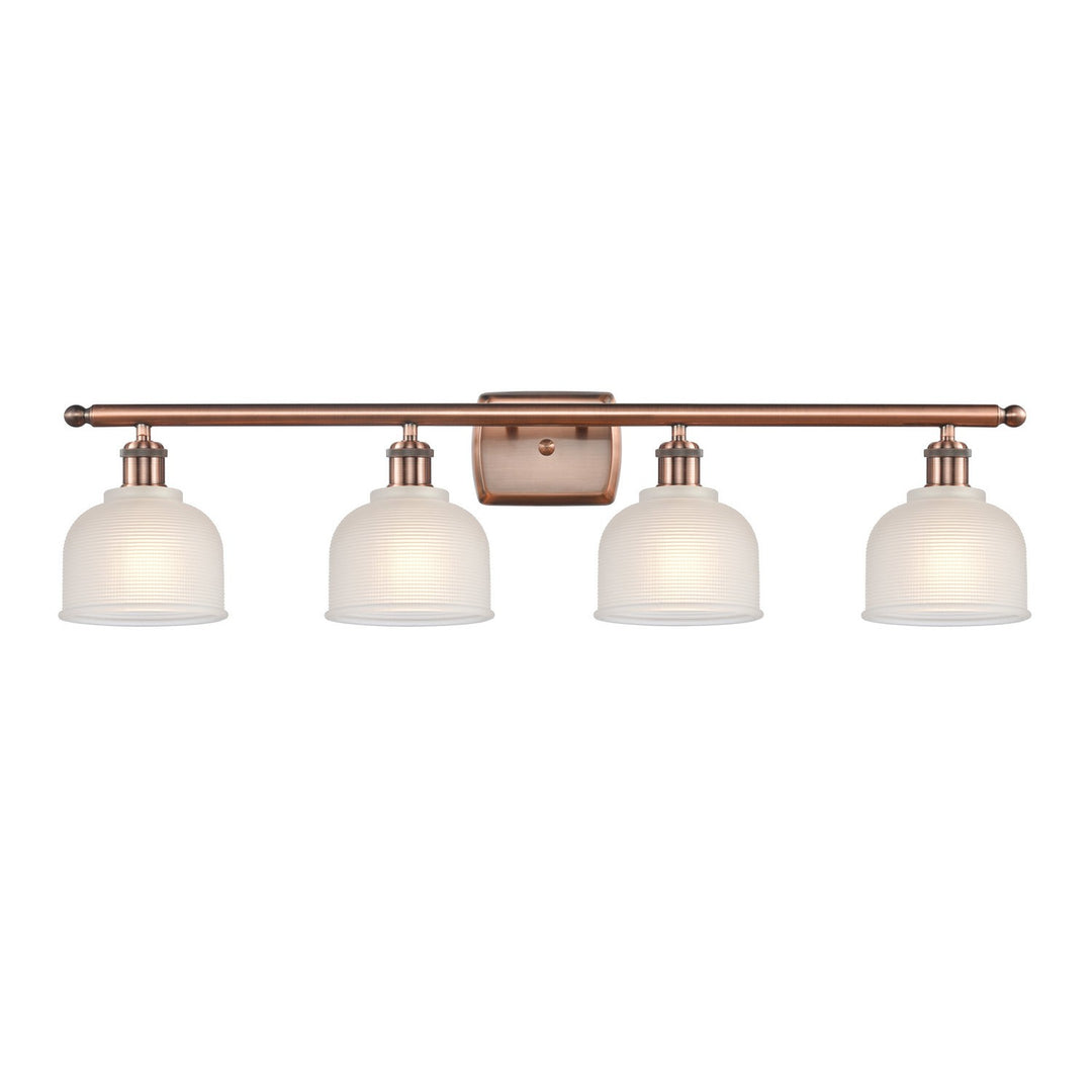 Innovations Ballston 516-4W-AC-G411 Bath Vanity Light 36 in. wide - Antique Copper