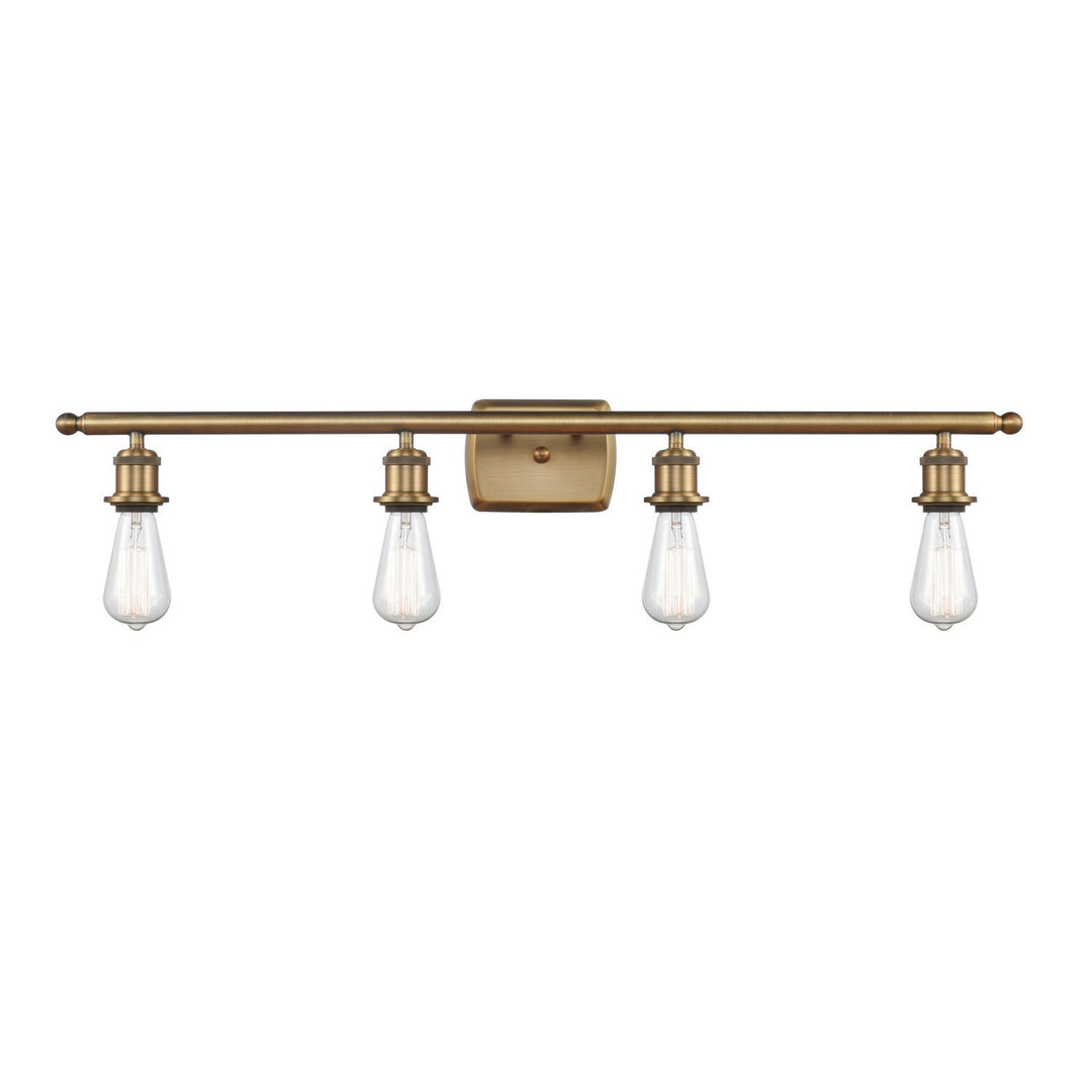 Innovations Ballston 516-4W-BB-LED Bath Vanity Light 36 in. wide - Brushed Brass