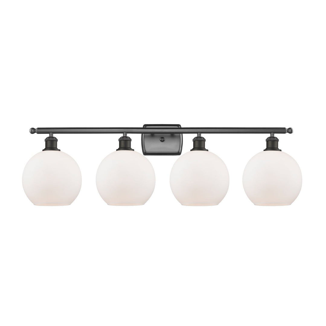 Innovations Ballston 516-4W-OB-G121-8-LED Bath Vanity Light 36 in. wide - Oil Rubbed Bronze
