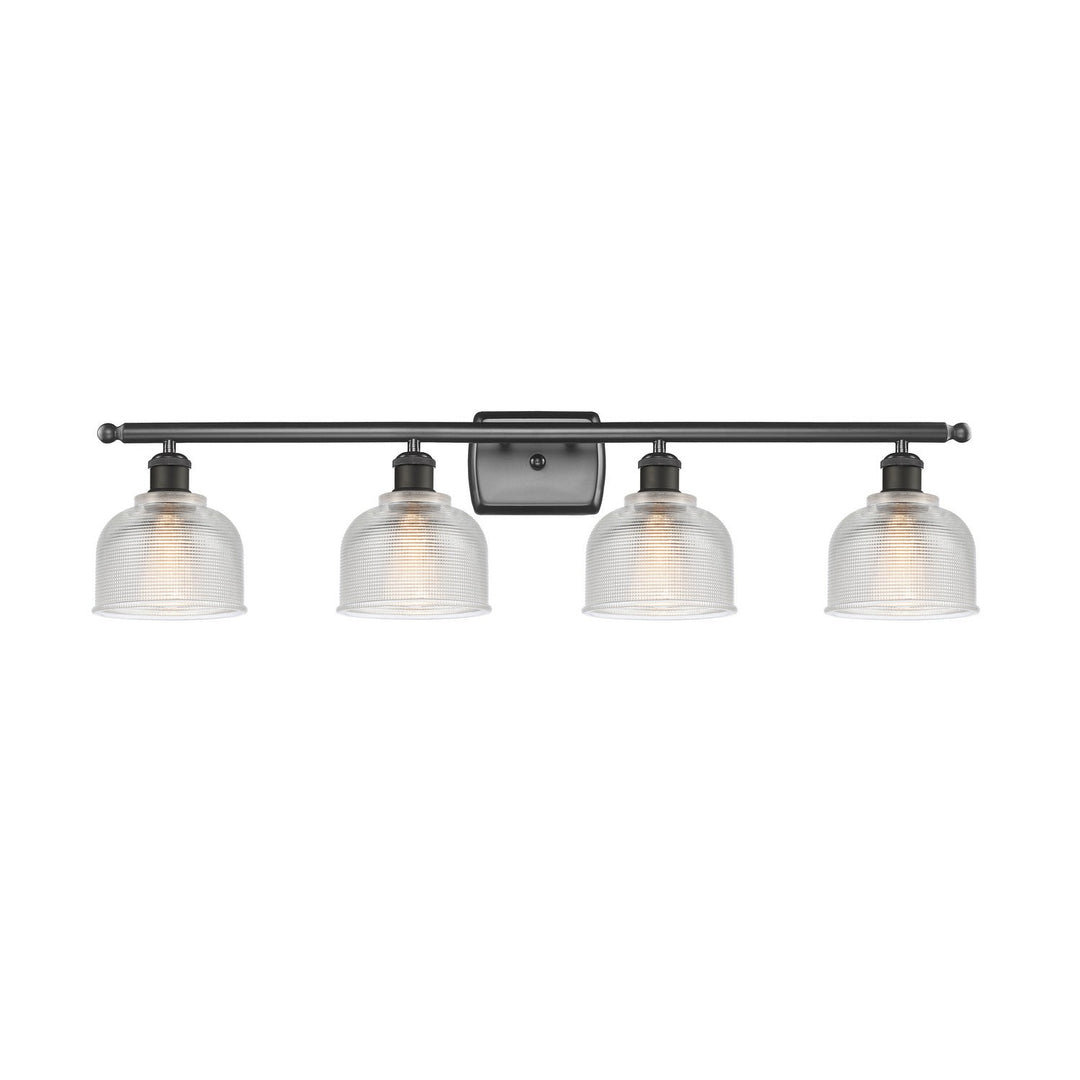 Innovations Ballston 516-4W-OB-G412-LED Bath Vanity Light 36 in. wide - Oil Rubbed Bronze