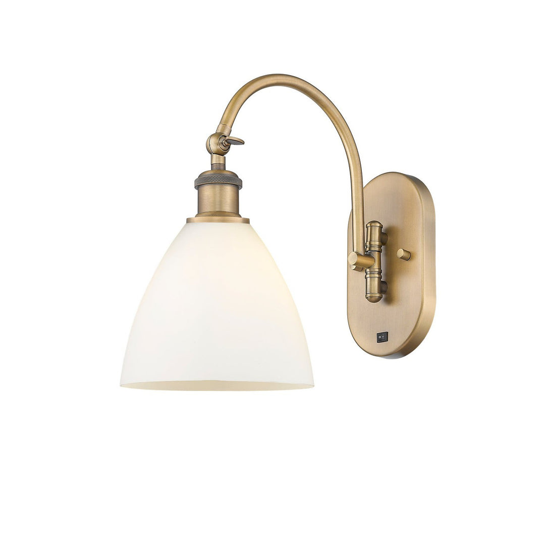 Innovations Ballston 518-1W-BB-GBD-751-LED Wall Sconce Light - Brushed Brass