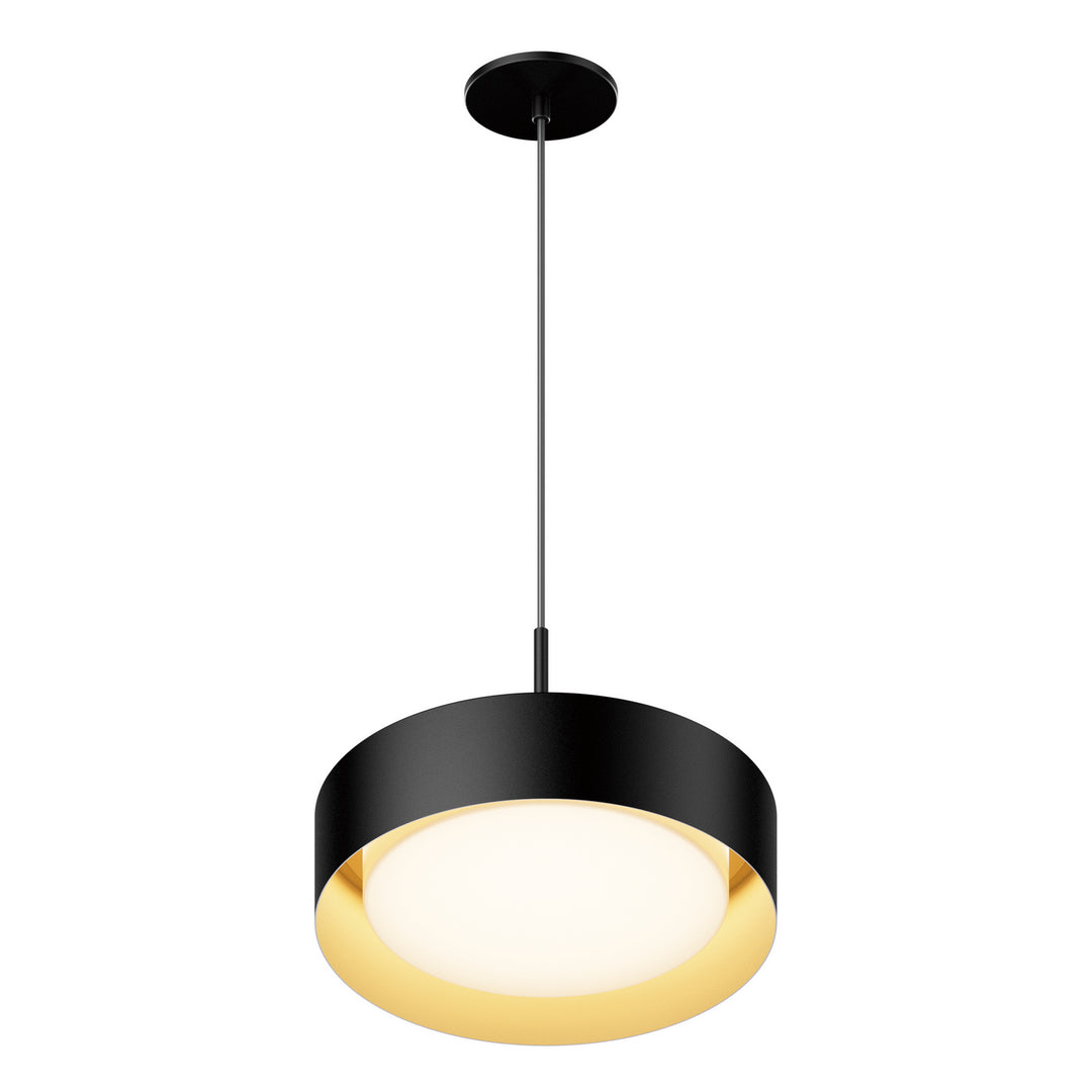 ET2 by Maxim Echo E51011-BKGLD Pendant Light - Black / Gold