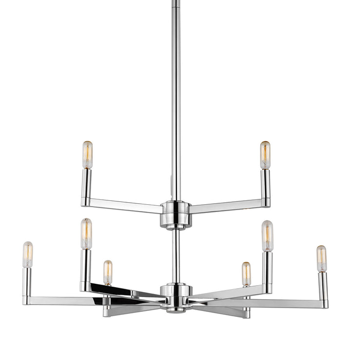 Visual Comfort Studio Fullton 3164209-05 Chandelier Light - Chrome