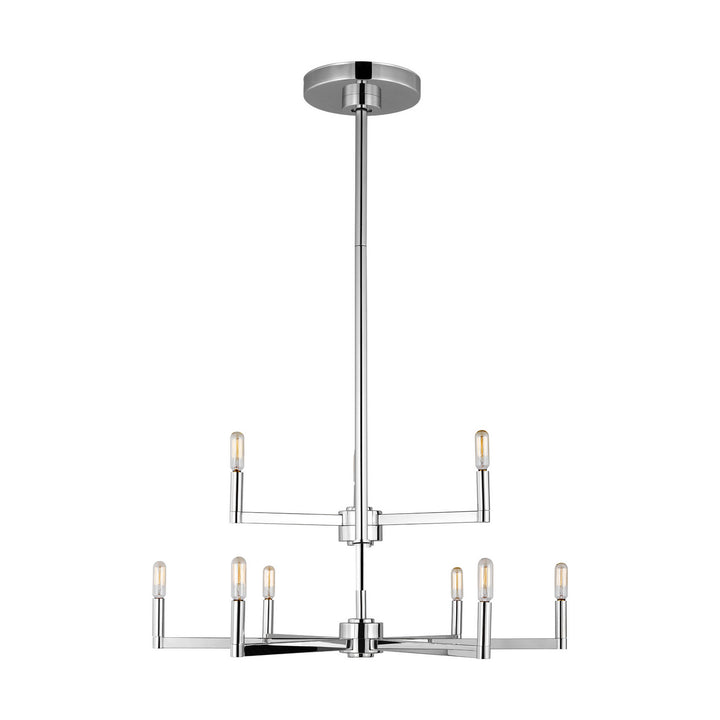 Visual Comfort Studio Fullton 3164209-05 Chandelier Light - Chrome