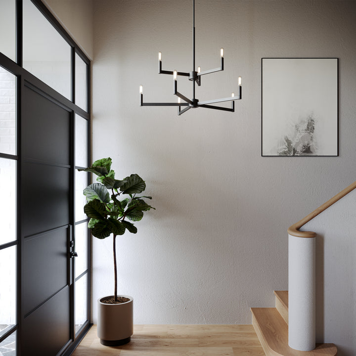 Visual Comfort Studio Fullton 3164209-112 Chandelier Light - Midnight Black