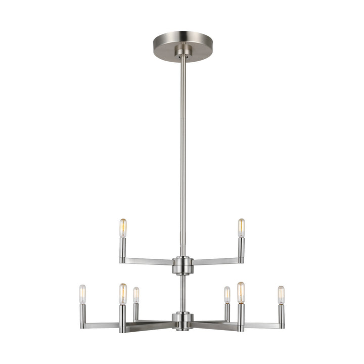 Visual Comfort Studio Fullton 3164209-962 Chandelier Light - Brushed Nickel