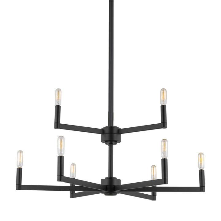 Visual Comfort Studio Fullton 3164209EN-112 Chandelier Light - Midnight Black