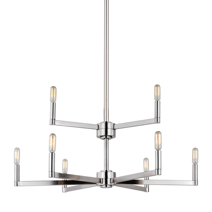 Visual Comfort Studio Fullton 3164209EN-962 Chandelier Light - Brushed Nickel