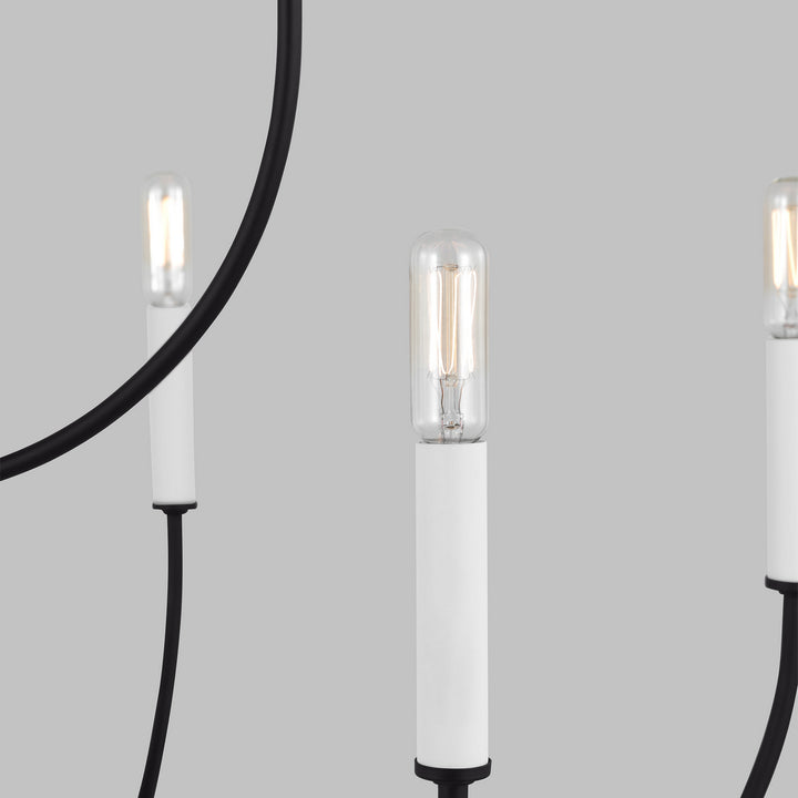 Visual Comfort Studio Greenwich 3167109-112 Chandelier Light - Midnight Black