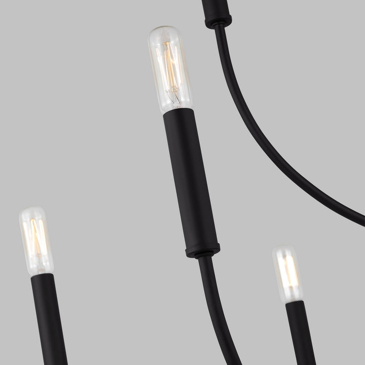 Visual Comfort Studio Greenwich 3167109-112 Chandelier Light - Midnight Black