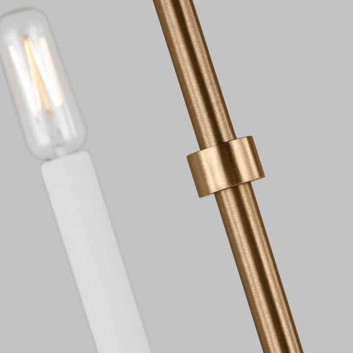 Visual Comfort Studio Greenwich 3167109-848 Chandelier Light - Satin Brass