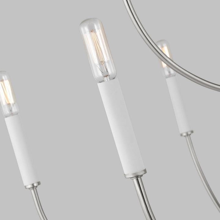 Visual Comfort Studio Greenwich 3167109-962 Chandelier Light - Brushed Nickel