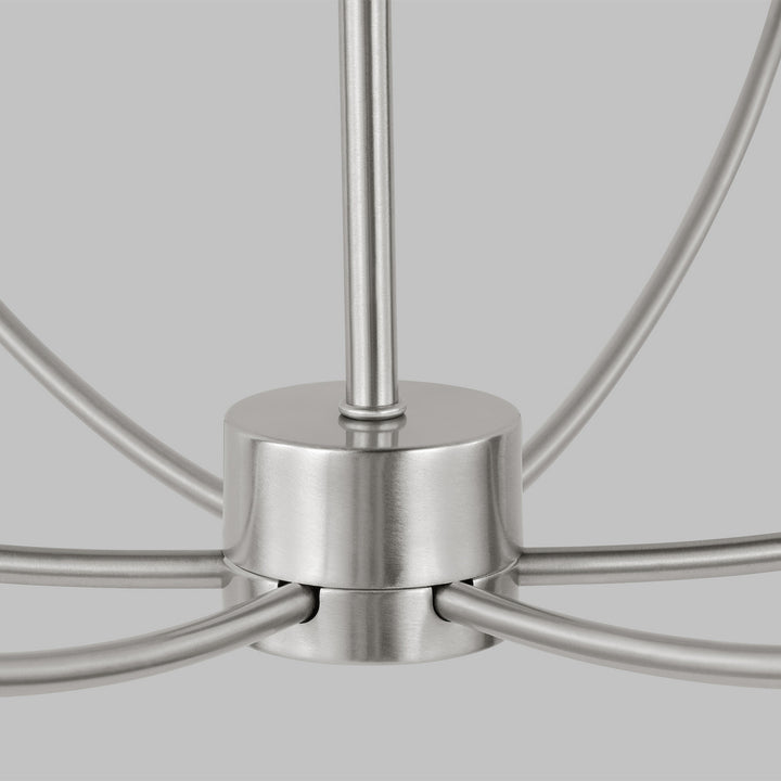 Visual Comfort Studio Greenwich 3167109EN-962 Chandelier Light - Brushed Nickel