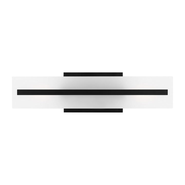 Visual Comfort Studio Dex 4454302EN3-112 Bath Vanity Light 5 in. wide - Midnight Black