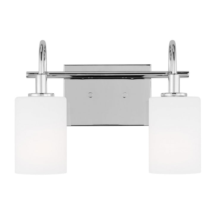 Visual Comfort Studio Oak Moore 4457102EN3-05 Bath Vanity Light 14 in. wide - Chrome