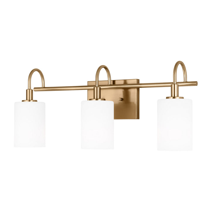Visual Comfort Studio Oak Moore 4457103-848 Bath Vanity Light 24 in. wide - Satin Brass