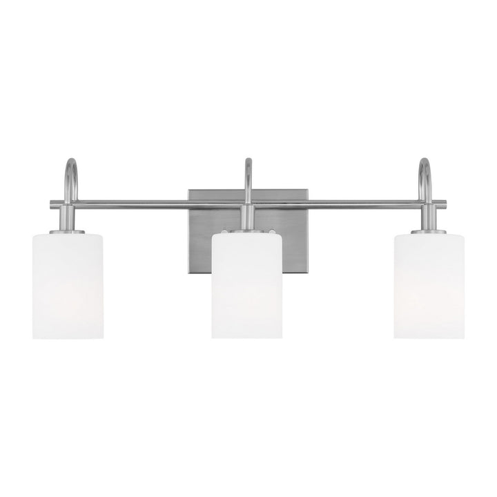 Visual Comfort Studio Oak Moore 4457103-962 Bath Vanity Light 24 in. wide - Brushed Nickel