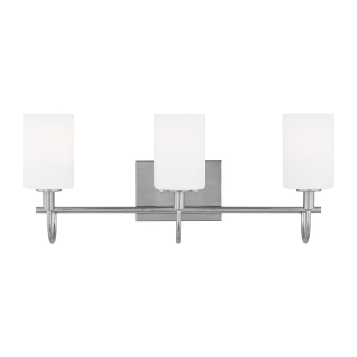 Visual Comfort Studio Oak Moore 4457103-962 Bath Vanity Light 24 in. wide - Brushed Nickel