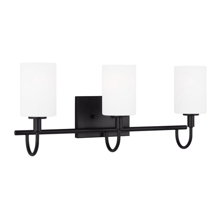 Visual Comfort Studio Oak Moore 4457103EN3-112 Bath Vanity Light 24 in. wide - Midnight Black