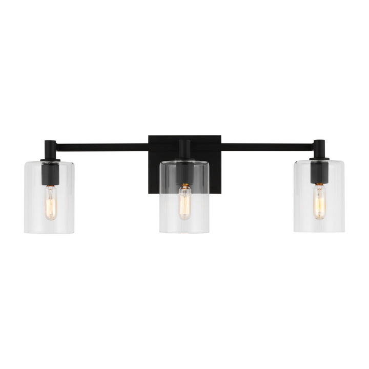 Visual Comfort Studio Fullton 4464203-112 Bath Vanity Light 25 in. wide - Midnight Black