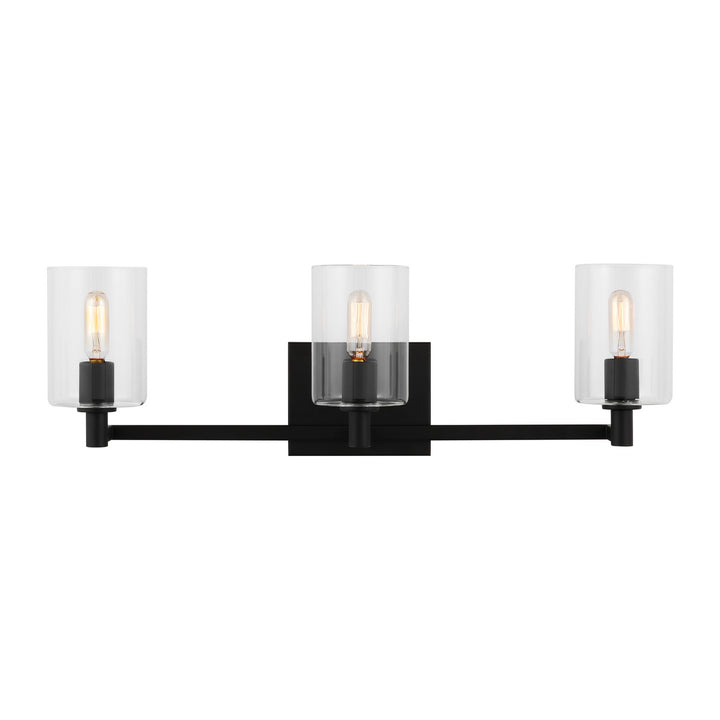Visual Comfort Studio Fullton 4464203-112 Bath Vanity Light 25 in. wide - Midnight Black